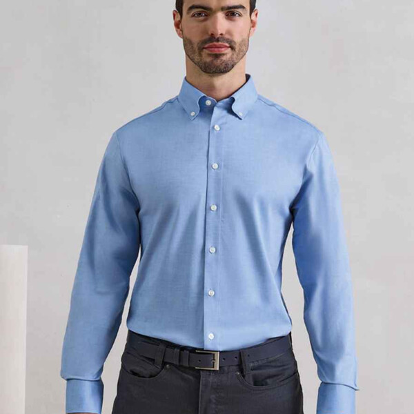 Premier Supreme Long Sleeve Oxford Shirt Thumbnail