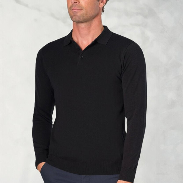 Casper Knitted Polo Shirt Thumbnail