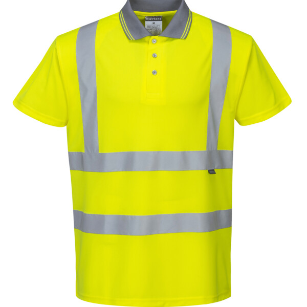 S477 - Hi-Vis Short Sleeve Polo Thumbnail